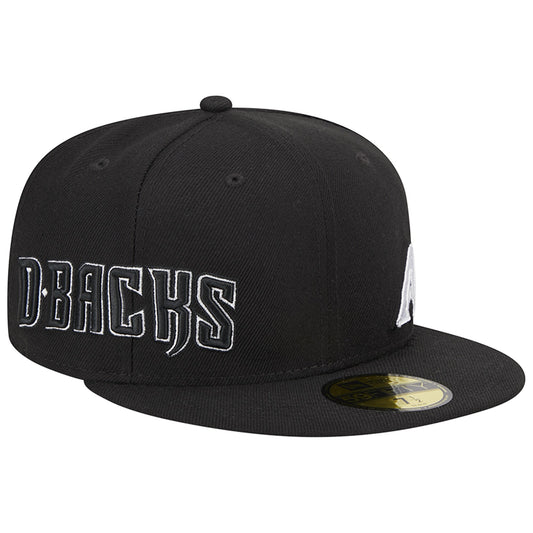 Arizona Diamondbacks New Era Jersey 59FIFTY Fitted Hat - Black